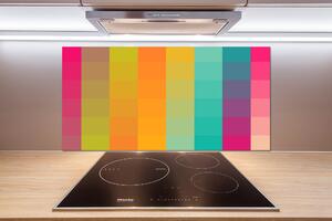 Panel do kuchyně Barevné čtverce pksh-49438742