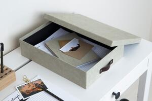 Béžová úložná krabice Bigso Box of Sweden Oskar