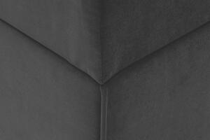 Černá postel boxspring MARGO 160x200 cm