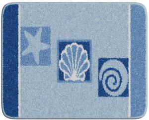 LineaDue AQUATICA - Koupelnová předložka modrá Rozměr: 65x115 cm