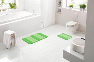 LineaDue WAYMORE - Koupelnová předložka zelená Rozměr: 50x80 cm