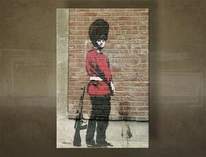 Obraz na plátně 1 kus Street ART - Banksy - Banksy - 20x30 cm