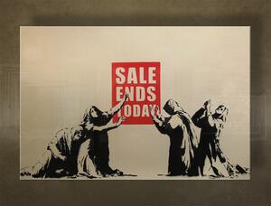 Obraz na plátně 1 kus Street ART - Banksy - Banksy - 20x30 cm