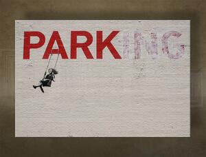 Obraz na plátně 1 kus Street ART - Banksy - Banksy - 20x30 cm