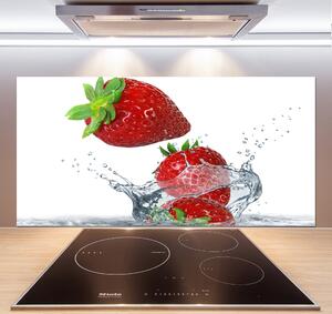 Panel do kuchyně Jahody a voda pksh-49867940
