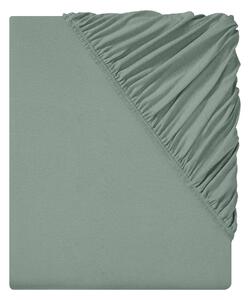 Livarno home Žerzejové napínací prostěradlo, 90-100 x 200 cm (khaki) (100389490003)