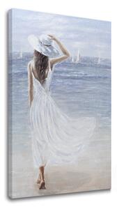Obraz na plátně ŽENA A MORE - 40x60 cm