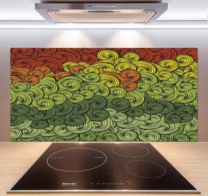Panel do kuchyně Barevné vlny pksh-50319349