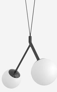 Lucis Závěsné LED svítidlo ZED 10,1W, d. 40 cm Barva: Bílá, Stmívání, řízení: bez stmívání, Chromatičnost: 3000K