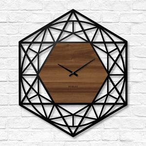 DUBLEZ | Geometrické hodiny na stěnu - Polygón
