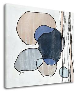 Obraz na plátně ABSTRAKT - 50x50 cm
