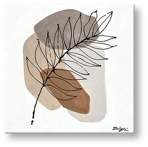 Obraz na plátně LISTY - 50x50 cm