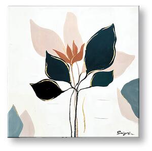 Obraz na plátně LISTY - 50x50 cm