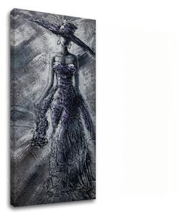 Obraz na plátně ŽENA - 30x70 cm