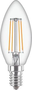 CorePro LEDCandle ND 4.3-40W E14 827 B35 CL G LED Žárovka 4,3W 470lm