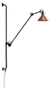 Nástěnná Svítidla Lampe Gras, 214 Round, Černá, Obývací pokoj, Kov, Design