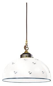 Kolarz 731.32.19 - Lustr na lanku NONNA 1xE27/75W/230V pr. 36 cm modrá