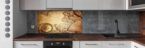 Panel do kuchyně Kompas na mapě pksh-51580296