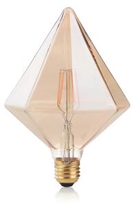 LAMPADINA VINTAGE PYRAMID LED filamentová žárovka E27 4W 340lm 1800K nestmívatelná, jantarová