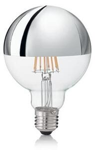 CLASSIC GLOBO LED filament žárovka E27 G95 9W 930lm 3000K chromová, nestmívatelná