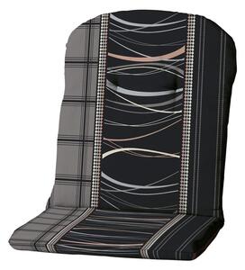 Polstr na zahradní křeslo MADISON LINES GREY 96x45 cm šedý