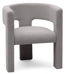 Světle šedé designové křeslo ALPAH LOOP Loop 16