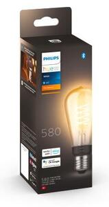 HUE White LED Filament žárovka E27 ST64 7W 550lm 2100K IP20, stmívatelná