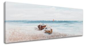 Obraz na plátně PLÁŽ 1 díl - 90x30 cm