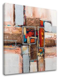Obraz na plátně ABSTRAKT 1 díl - 50x50 cm
