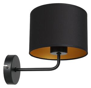 Nástěnná lampa ARDEN 1xE27/60W/230V černá/zlatá