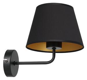 Nástěnná lampa ARDEN 1xE27/60W/230V černá/zlatá
