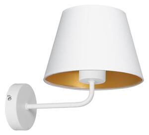 Nástěnná lampa ARDEN 1xE27/60W/230V bílá/zlatá