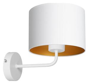 Nástěnná lampa ARDEN 1xE27/60W/230V bílá/zlatá