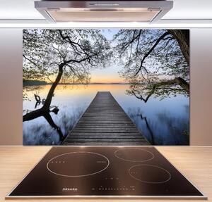 Panel do kuchyně Molo nad jezerem pksh-52395962