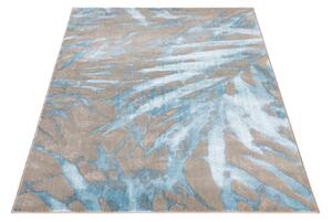 Moderní kusový koberec Osta Bloom 466140 AK500 Listy Rostliny béžový modrý Rozměr: 160x230 cm