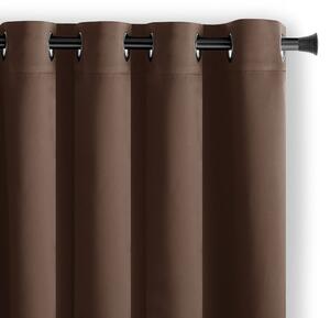 Hnědý dimout závěs 140x175 cm Kierra – Restilo