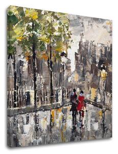 Obraz na plátně WALK 1 díl - 50x50 cm