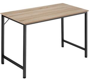 Tectake Psací stůl Jenkins - Industrial světlé dřevo, dub Sonoma,120 cm