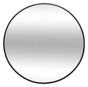 Kulaté zrcadlo v kovovém rámu, Ø 38 cm