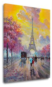 Obraz na plátně PROCHÁZKY V PAŘÍŽI 1 díl - 40x60 cm