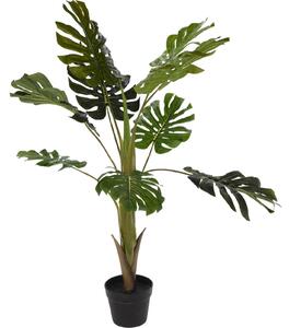 Umělá rostlina MONSTERA, výsoká, 110 cm