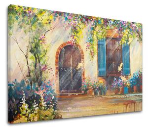 Obraz na plátně DEN VE FLORENCII 1 díl - 60x40 cm