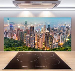Skleněný panel do kuchynské linky Hongkong pksh-52987646