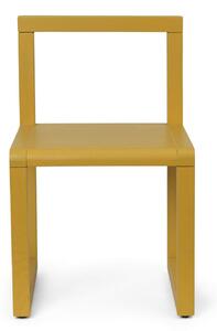 Dětská židle Little Architect "Yellow" ferm LIVING