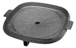 Grilovací pánev Tiross 32 cm hliníková