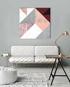 Obraz na stěnu Geometrický duch / Dan Johannson - 30x30 cm