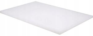 Prkénko na krájení Yato 60x40x2 cm Bílé na pečivo a mléčné výrobky HACCP HDPE