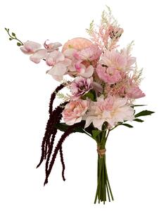 Umělé květiny WILD ROMANCE, růžové, 60 cm