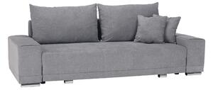 KONDELA Rozkládací pohovka, světle šedá, KEVAN BIG SOFA