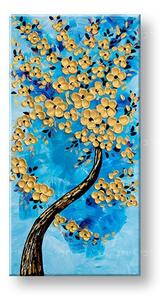Autorská reprodukce na plátně STROMY - 30x60 cm